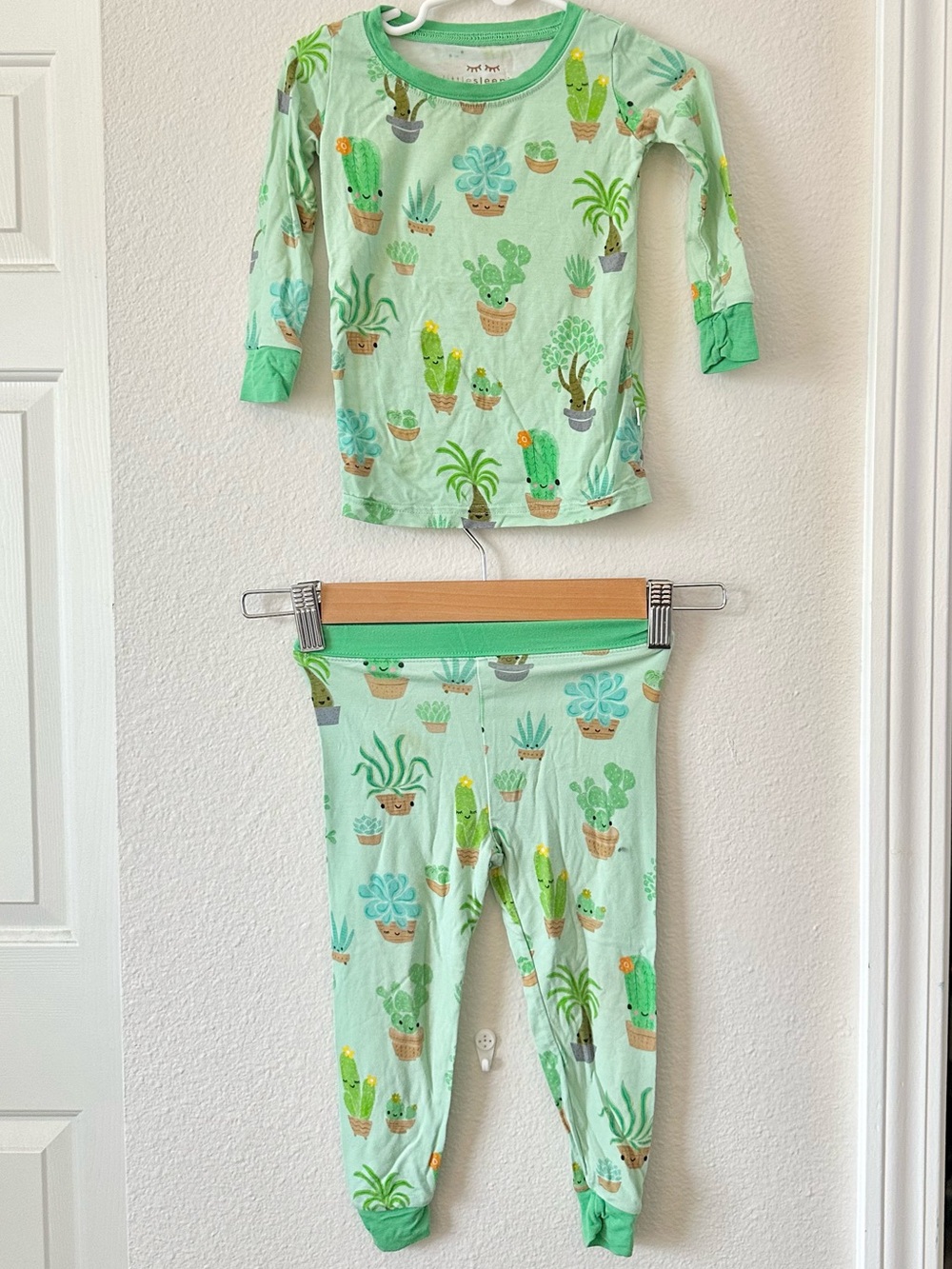 Little Sleepies Succulent Love Bamboo Pajamas 12-18M
